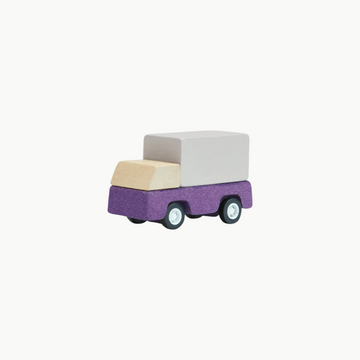 Purple Delivery Truck