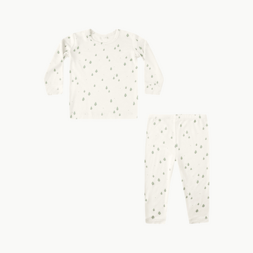Bamboo Two Piece Lounge Set Trees