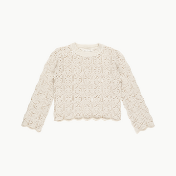 Crochet Knit Pullover