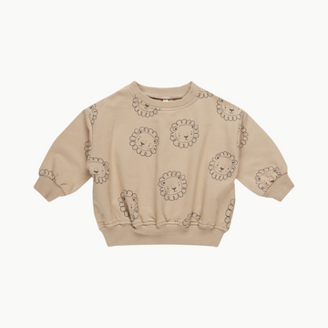 Relaxed Fleece Sweatshirt Lions