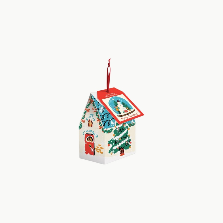 Ornament Puzzle Snow Globe