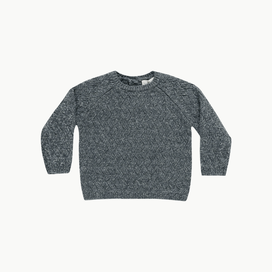 Ace Knit Sweater Heathered Indigo