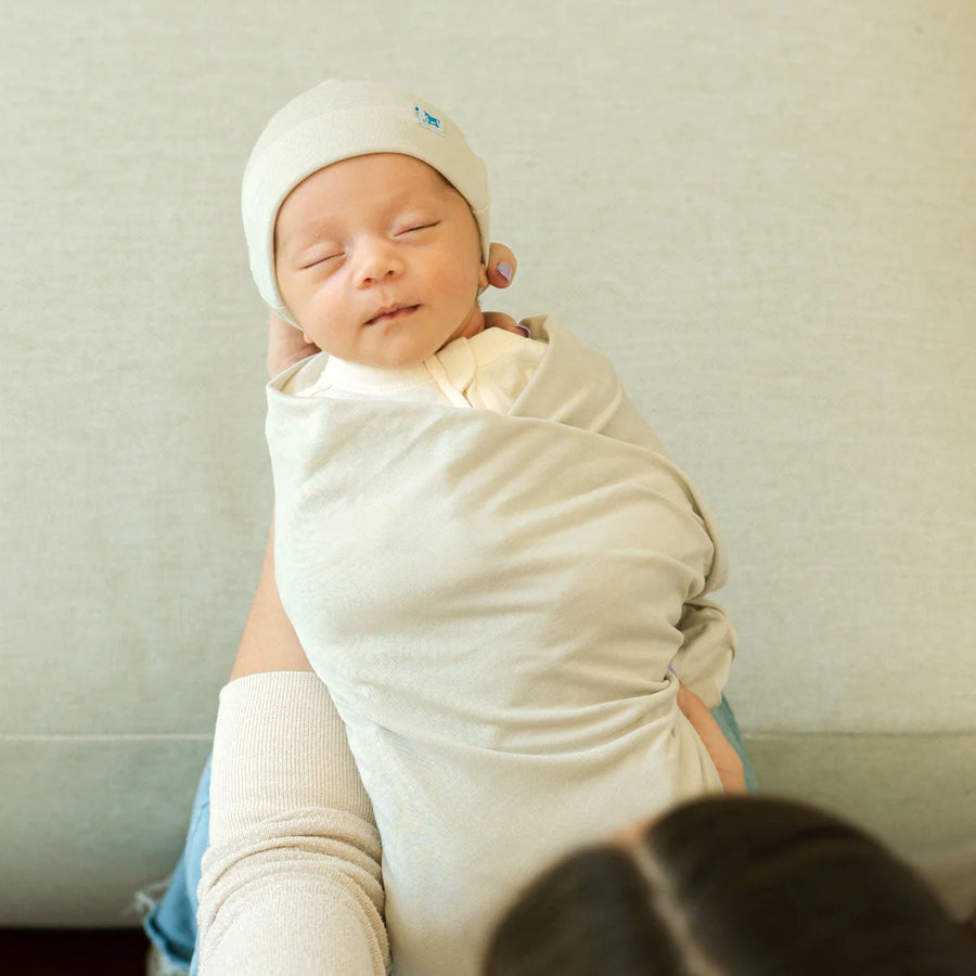 Stretch Knit Swaddle Pebble