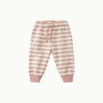 Relaxed Sweatpant Pink Stripe