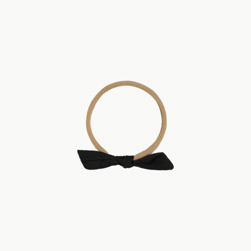 Little Knot Headband Washed Black