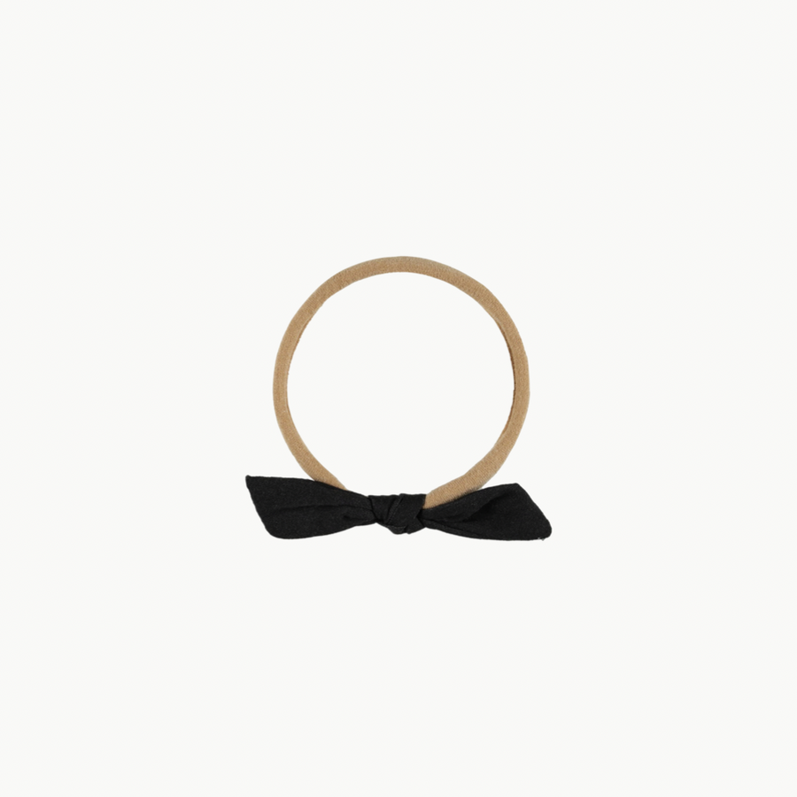 Little Knot Headband Washed Black