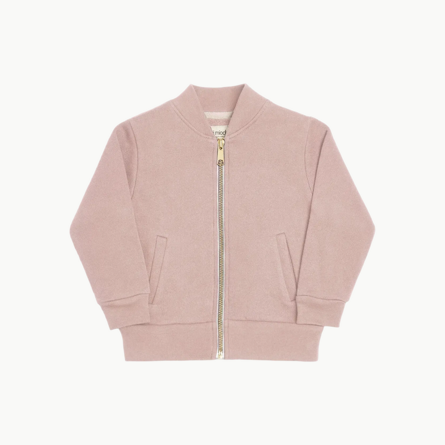 Organic Premium Varsity Sweater Blush