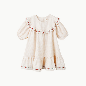 Cordelia Dress Petal Gingham