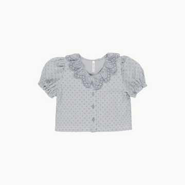 Bella Blouse Dusty Blue