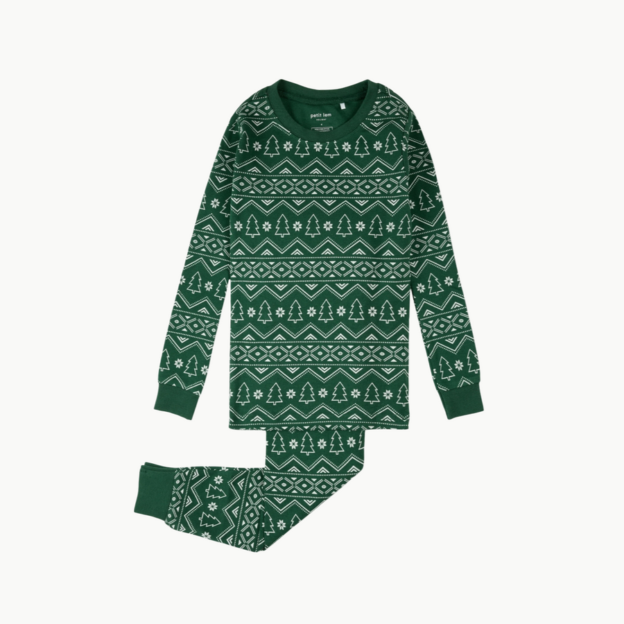 Two Piece Sleep Set Fair Isle