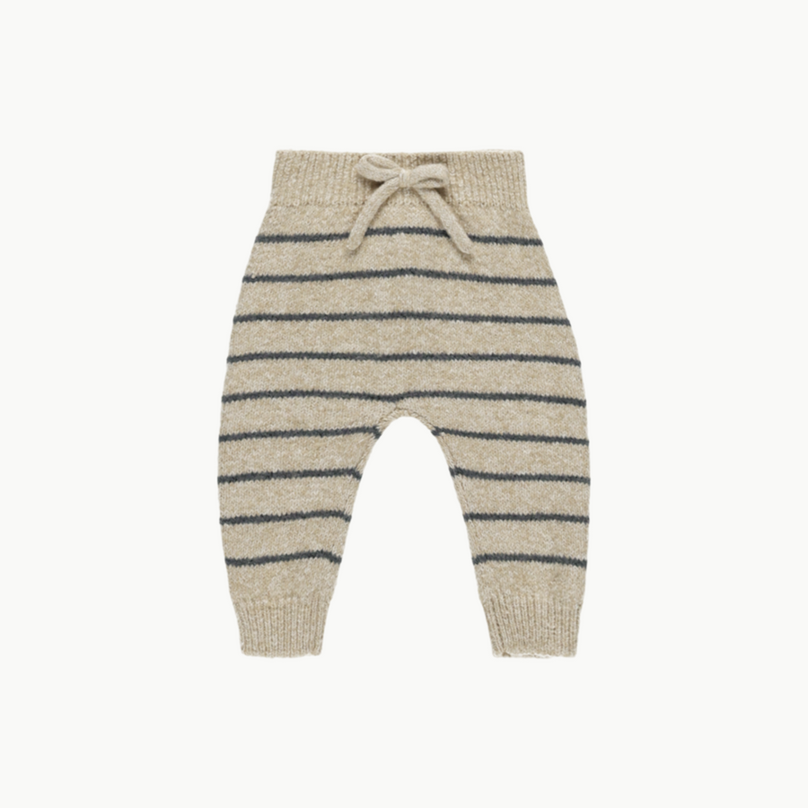 Knit Pant Indigo Stripe