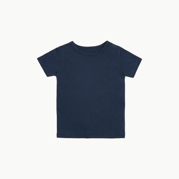 Organic Short Sleeve Tee Navy