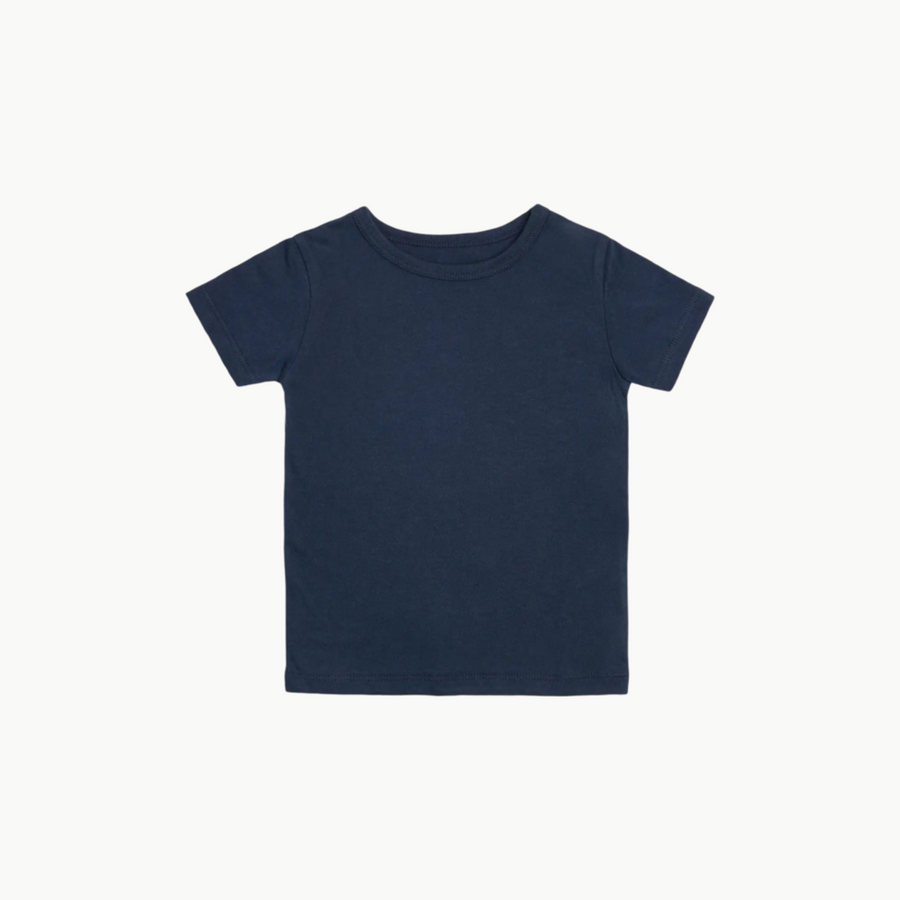 Organic Short Sleeve Tee Navy