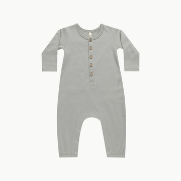 Long Sleeve Jumpsuit Dusty Blue