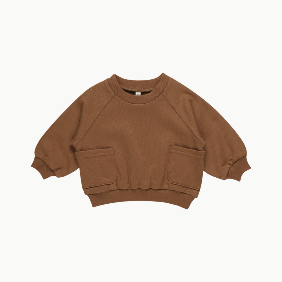 Pocket Sweatshirt Cinnamon