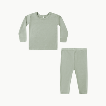 Bamboo Two Piece Lounge Set Fern