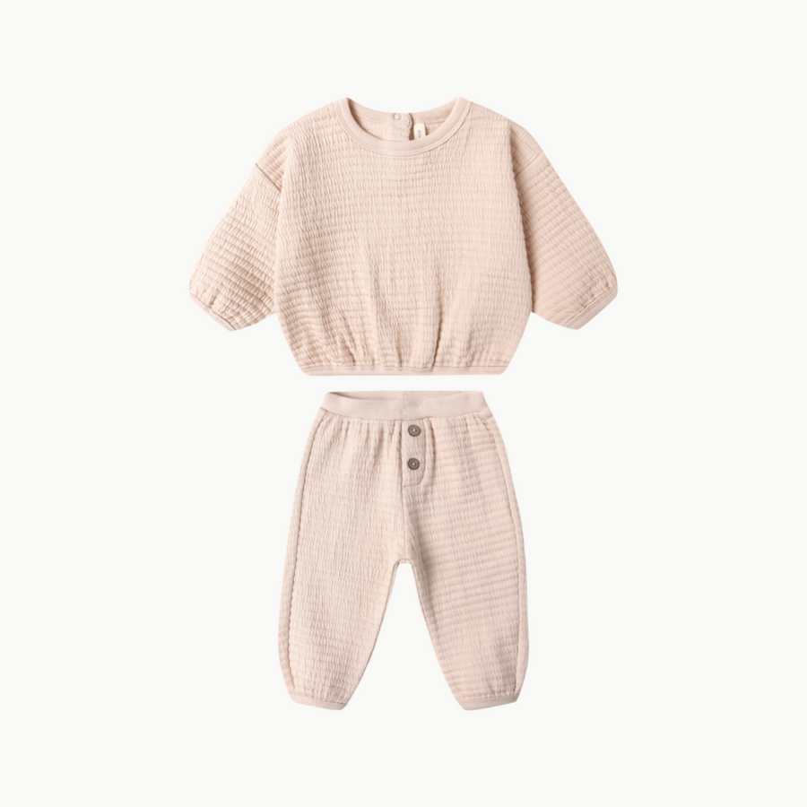 Textured Sweat Set Antique