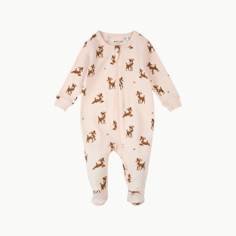 Footed Sleeper Reindeers