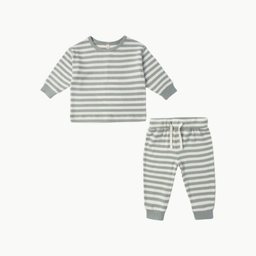 Cozy Set Blue Stripe