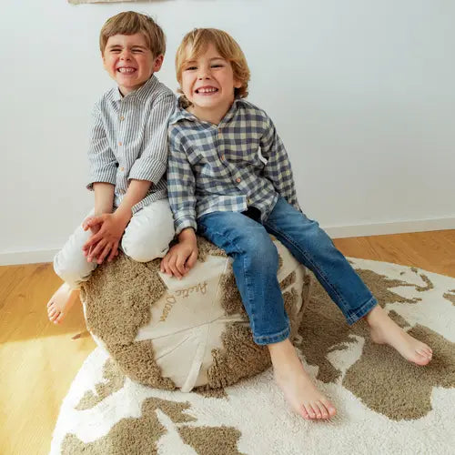Pouf World Map