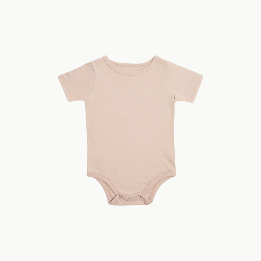 Organic Diaper Shirt Short Sleeve Blossom