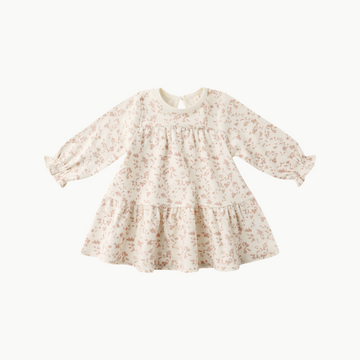 Tiered Jersey Dress French Garden