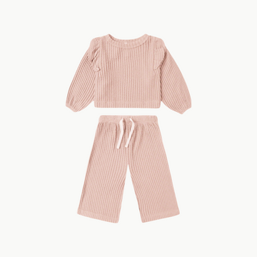 Ruffle Cozy Set Rose
