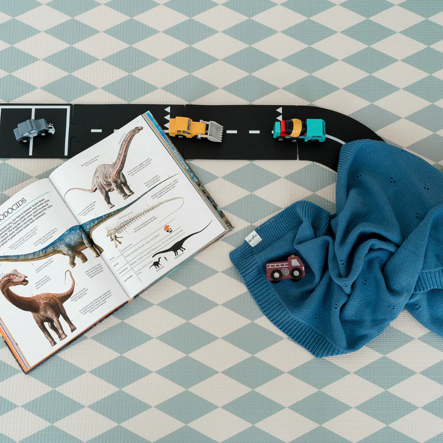 Reversible Foam Playmat Stripes + Diamonds