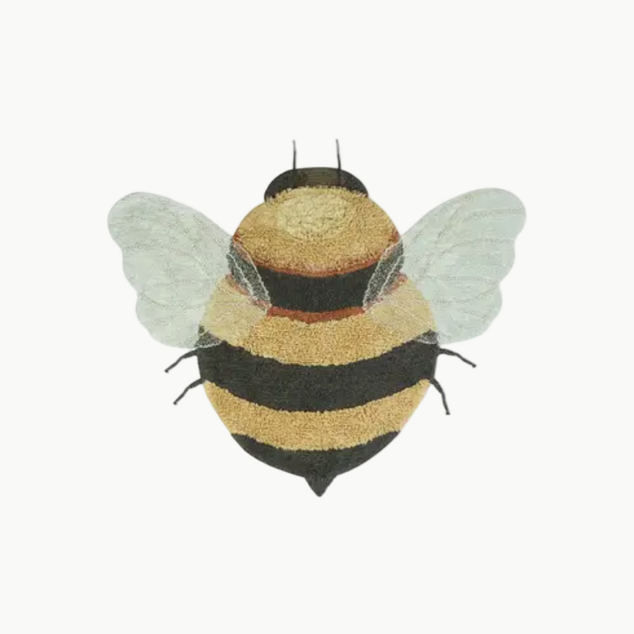 Washable Rug Bumble Bee