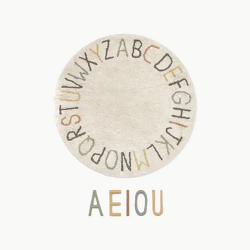 Washable Rug ABC Colour