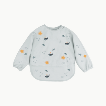 Long Sleeve Bib Whales