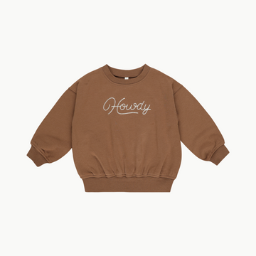 Relaxed Sweatshirt Howdy