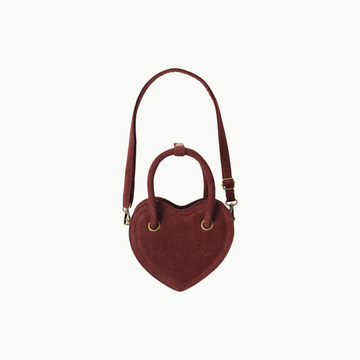 Heart Purse Burgundy