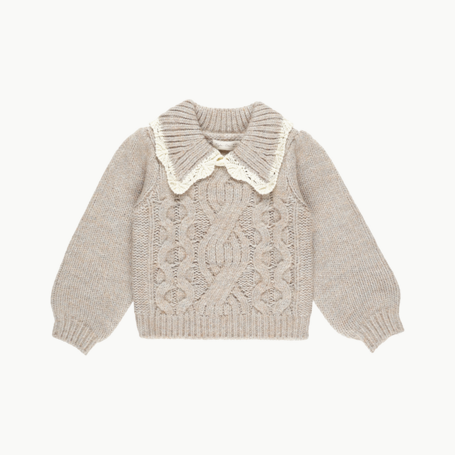 Alice Sweater Heathered Sand