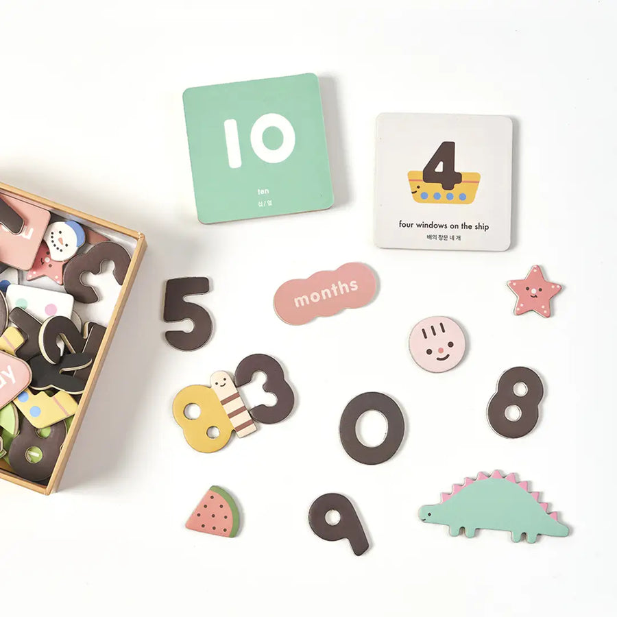 Magnetic Number Playset