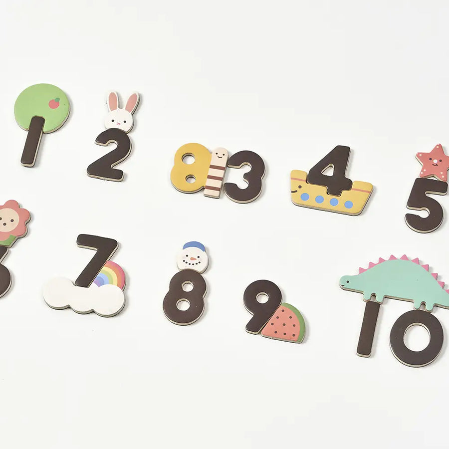 Magnetic Number Playset