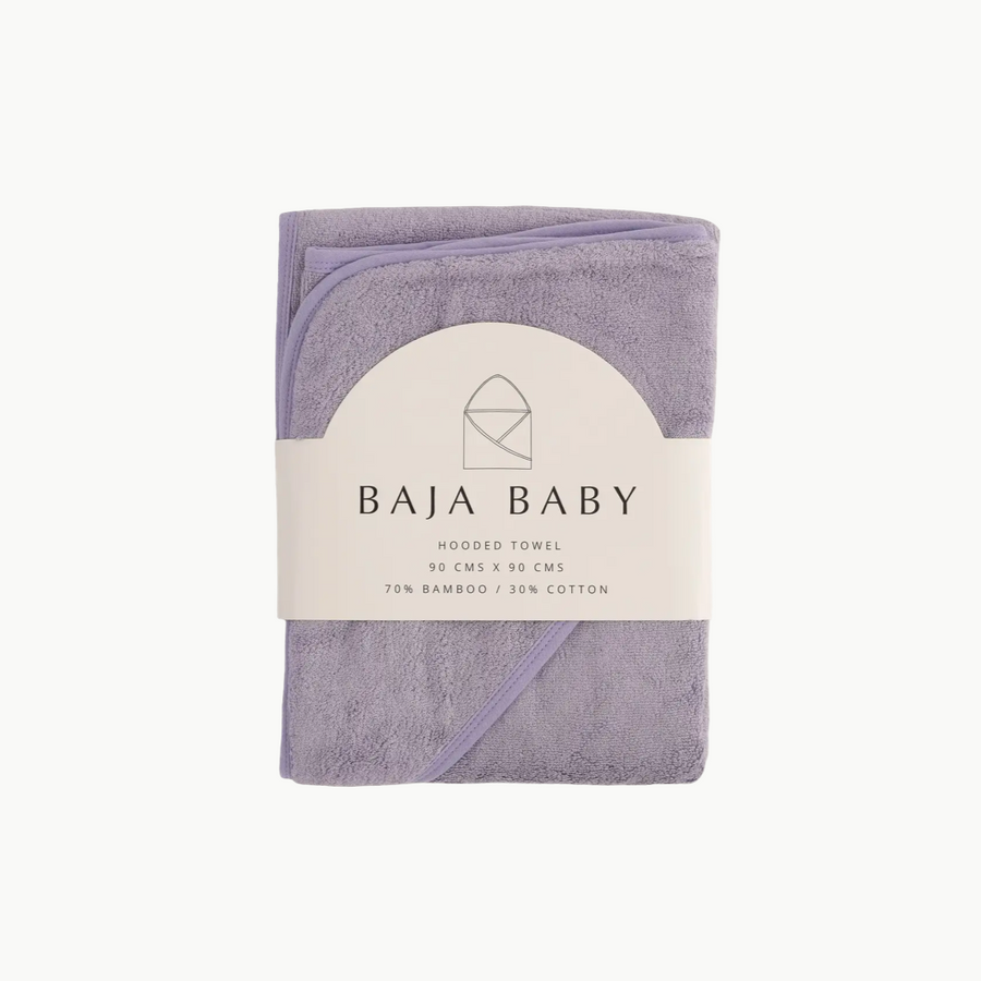 Oversized Hooded Towel Lavender