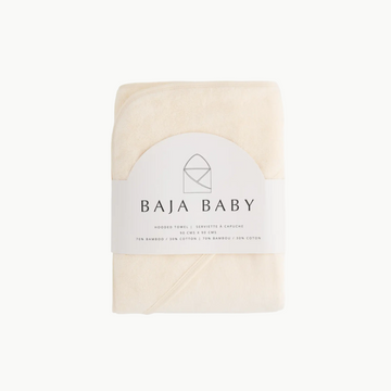 Oversized Hooded Towel Cream