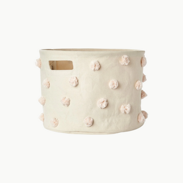 Drum Storage Blush Pom