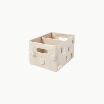 Hideaway Storage Caddy Natural Pom