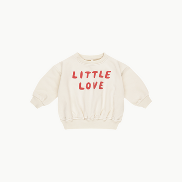 Relaxed Fleece Sweatshirt Little Love