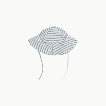 Floppy Swim Hat Seafoam Stripe