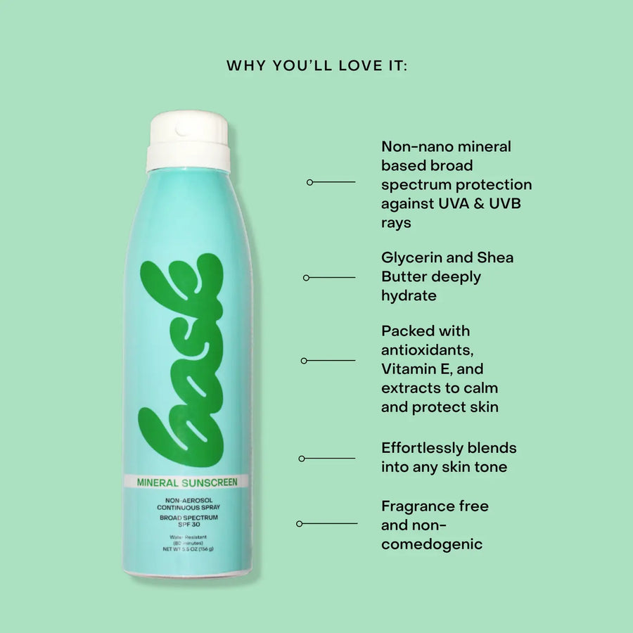 Mineral Non-Aerosol Spray Sunscreen