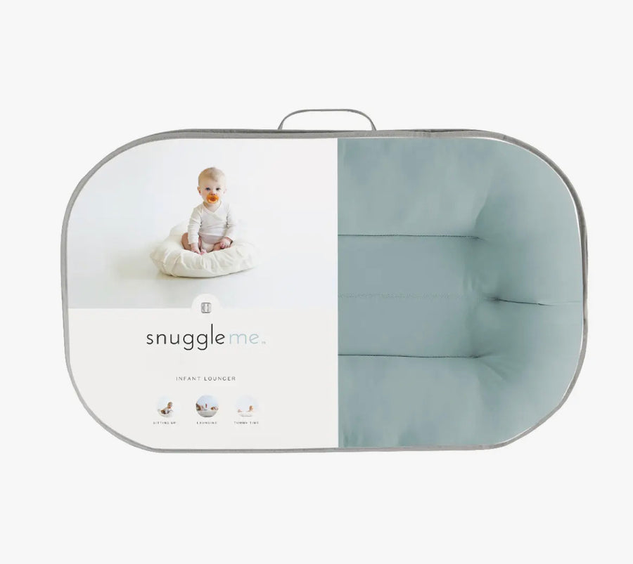 Snuggle Me Organic Infant Lounger Slate