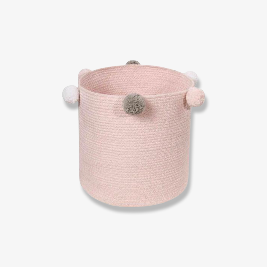Storage Basket Bubbly Soft Pink