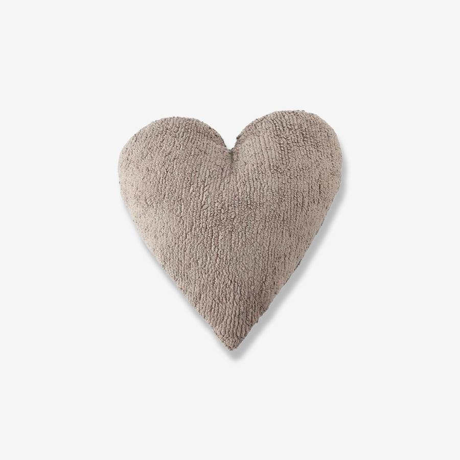 Washable Pillow Linen Heart