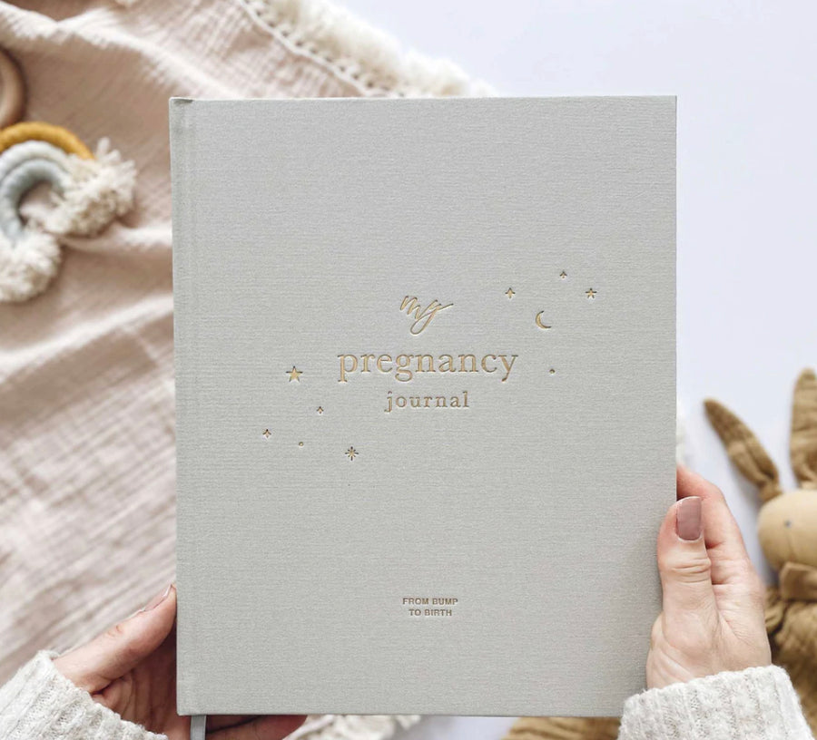 My Pregnancy Journal Grey