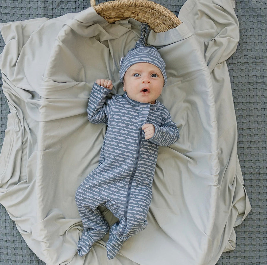 Newborn Hat Blue Horizon
